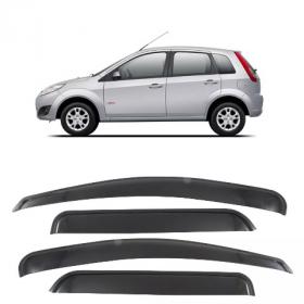 Calha De Chuva Defletor Fiesta Amazon Rocam 2002 A 2014 - 4p